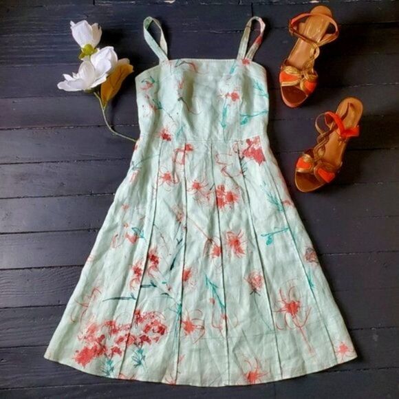 Ann Taylor 100% Linen Dress - Picture 1 of 8